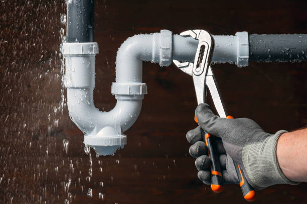 Professional Sewer Line Repair technician working in Axton, VA